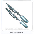 Elevator rope fastener/fastening/attachment